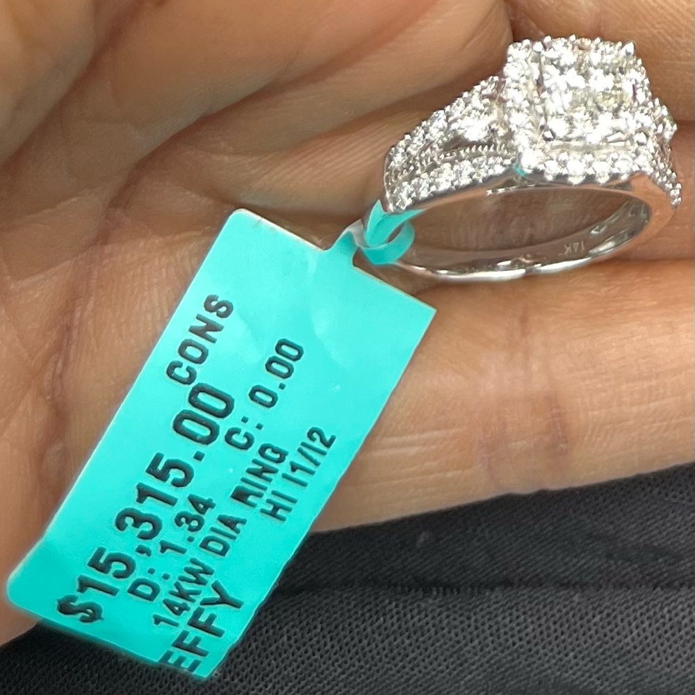 Effy White Gold Diamond Ring